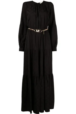 Michael Kors Logo-jacquard kaftan dress