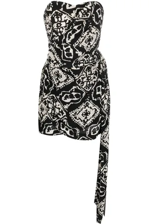 Rodebjer Kleid mit geometrischem Print