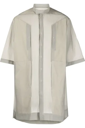Rick Owens Semi-transparentes Hemd