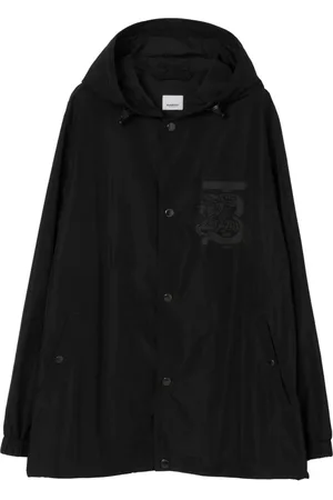Burberry Kapuzenjacke mit Logo-Print
