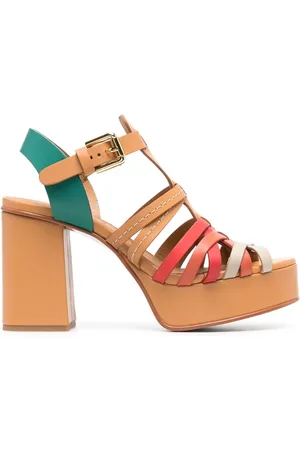 See by Chloé Peeptoe-Sandalen
