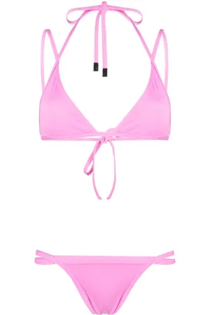 The Attico Bikini mit Riemen