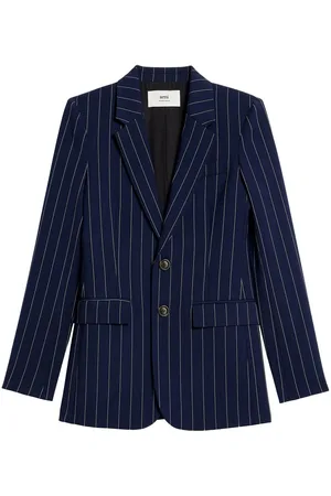 Ami Gestreifter Blazer