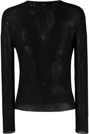SAPIO Semi-transparenter Strickpullover