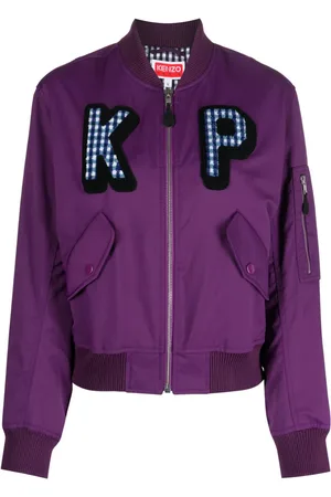Kenzo Bomberjacke mit Logo-Patch
