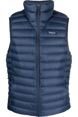 Patagonia Daunenweste mit Logo-Patch