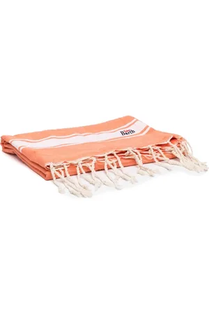 MC2 SAINT BARTH Strandmode - Stripe-detail cotton beach towel