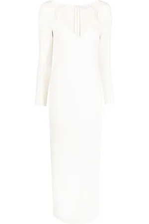 ROSETTA GETTY Midikleid mit langen Ärmeln