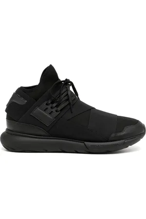 Y-3 Qasa High "Triple Black" Sneakers