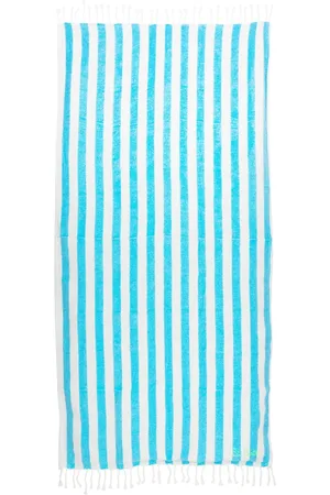 MC2 SAINT BARTH Striped cotton beach towel