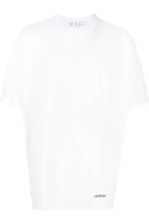 OFF-WHITE T-Shirt mit Scribble Diag-Print
