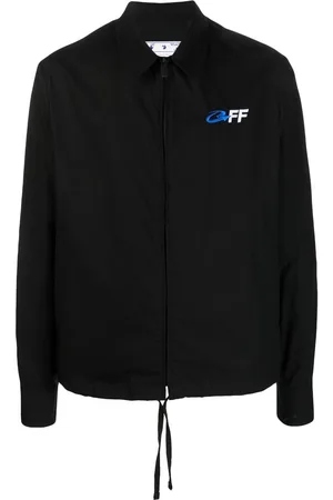 OFF-WHITE Exact Opp Hemd mit Reißverschluss