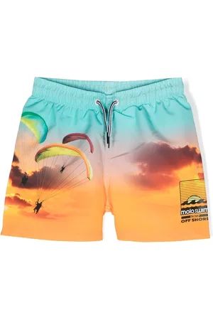 Molo Badeshorts mit grafischem Print
