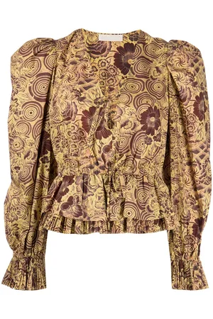 ULLA JOHNSON Bluse mit Print