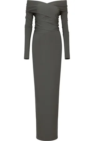 Dolce & Gabbana KIM DOLCE&GABBANA Maxikleid aus Milano-Rib