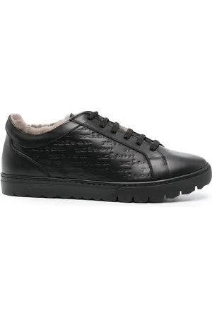 Kiton Sneakers mit Logo-Prägung