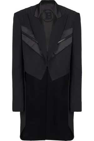 Balmain Einreihiger Mantel