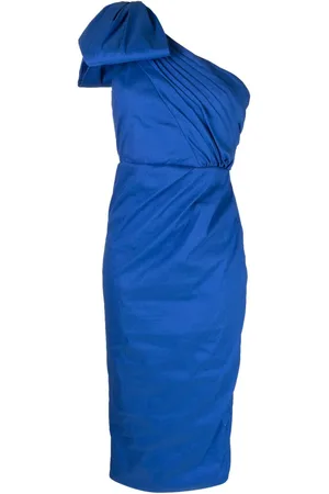 RACHEL GILBERT Einschultriges Midikleid