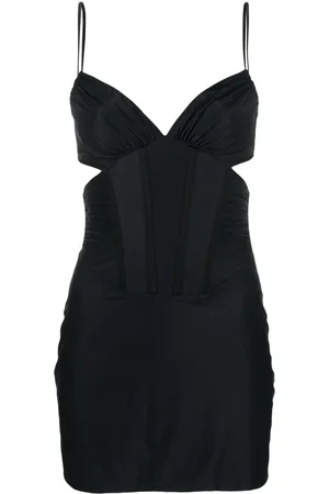 MISBHV Kleid mit Rüschen