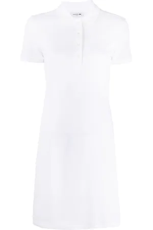 Lacoste Kleid mit Poloshirtkragen