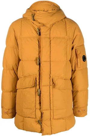 C.P. Company Gesteppte Daunenjacke mit Kapuze