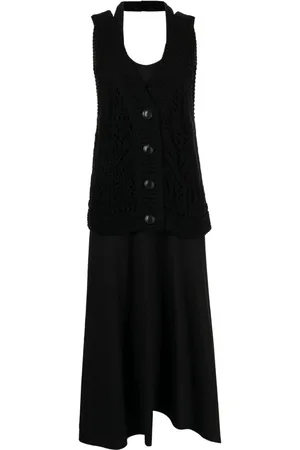 GOEN.J Kleid im Layering-Look