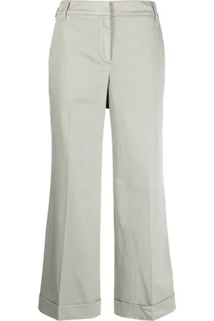 Jacob Cohen Cropped-Hose mit weitem Bein
