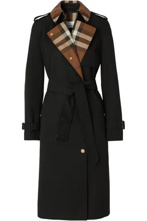 Burberry Trenchcoat mit Karomuster