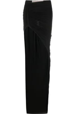 Rick Owens Asymmetrischer Maxirock