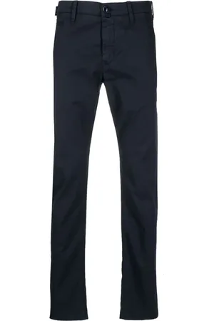 Jacob Cohen Gerade Hose mit Logo-Patch