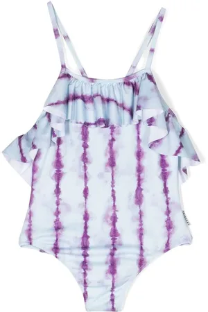 Le pandorine Badeanzug mit Batikmuster