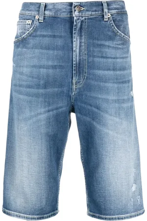 Dondup Jeans-Bermudas mit hohem Bund