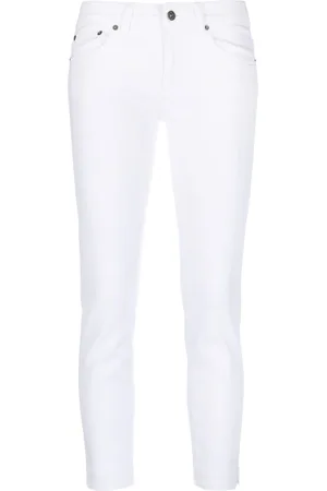 Dondup Schmale Cropped-Jeans