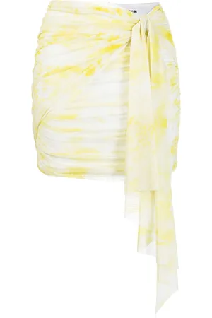 Msgm Midirock mit grafischem Print