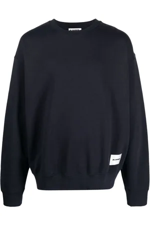 Jil Sander Sweatshirt mit Logo-Patch