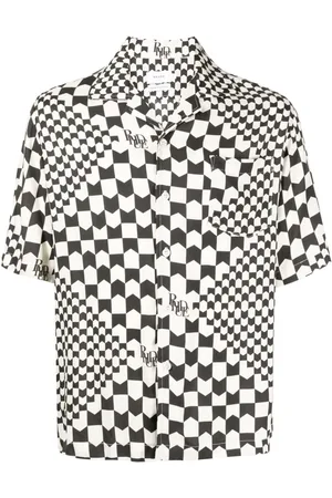 Rhude Hemd mit geometrischem Print