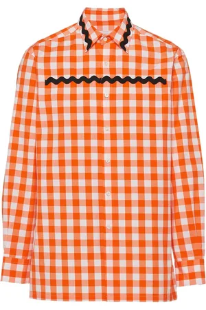 Prada Hemd mit Vichy-Karo