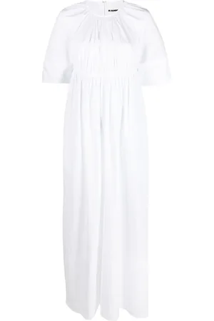 Jil Sander Kleid mit Raffungen