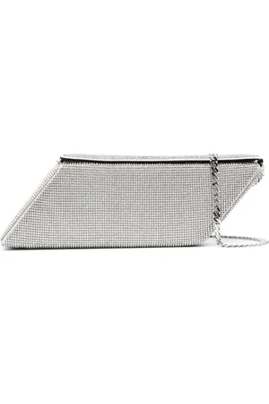 KARA Schultertasche mit Kristallen