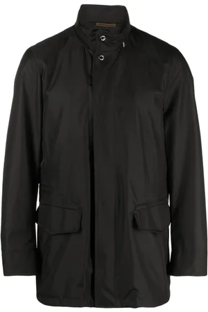 MOORER Kapuzenjacke mit Kordelzug