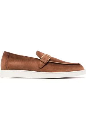 santoni Dread Loafer mit Zierschnalle
