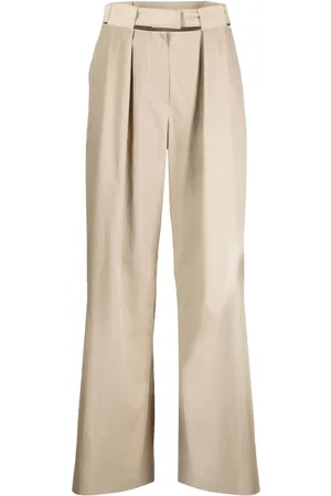 SYSTEM Palazzohose mit Cut-Outs