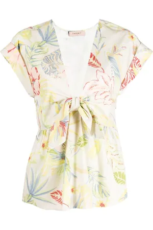 Twin-Set Bluse mit Puffärmeln