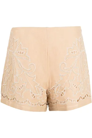 Twin-Set Shorts mit Lochstickerei