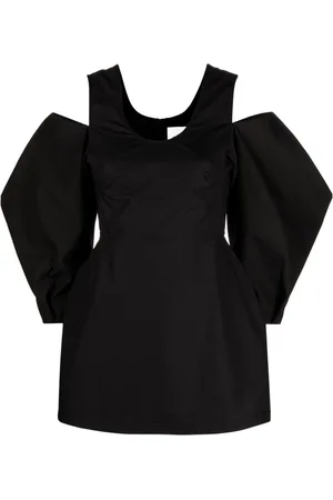 Jil Sander Bluse mit geometrischen Ärmeln