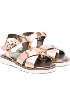 TWO CON ME BY PÈPÈ Sandalen im Metallic-Look