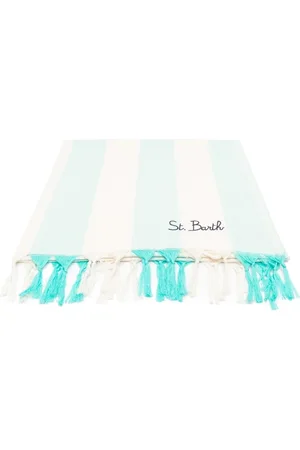 MC2 SAINT BARTH Strandmode - Striped cotton beach towel