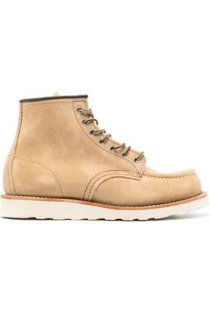 Red Wing Wildlederstiefel mit runder Kappe