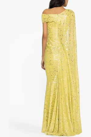 TALBOT RUNHOF Asymmetrisches Abendkleid