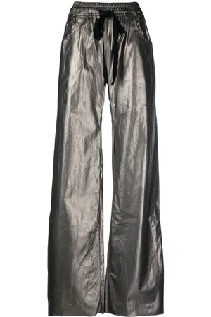 ISAAC SELLAM EXPERIENCE Lederhose mit Kordelzug